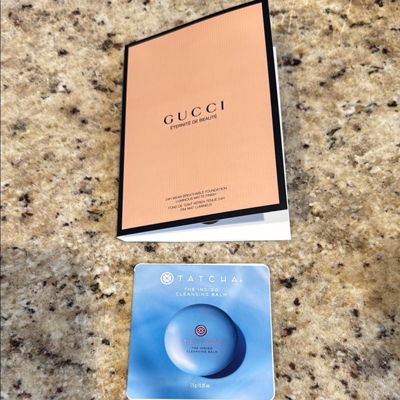 Gucci Foundation and Tatcha Cleansing Balm Set - Picture 1 of 3